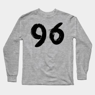 Number 96 Long Sleeve T-Shirt